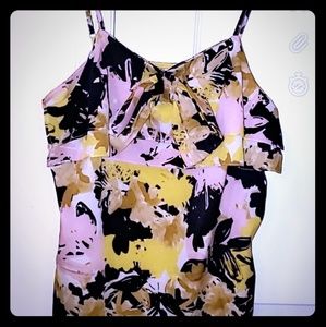 Banana republic flower cami tank top size 4